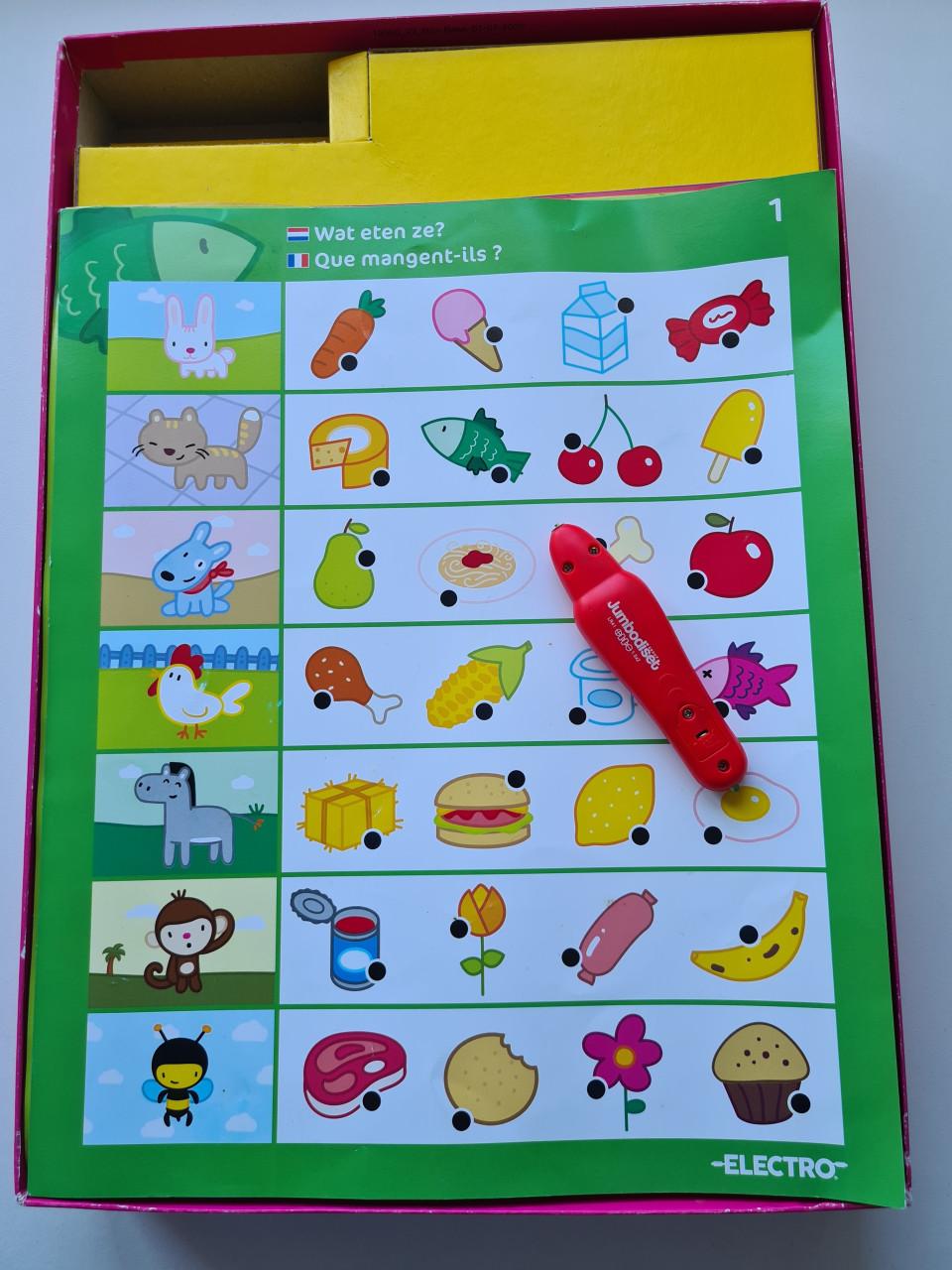 Electro Dierenpret, een interactief spel van Jumbo 3+