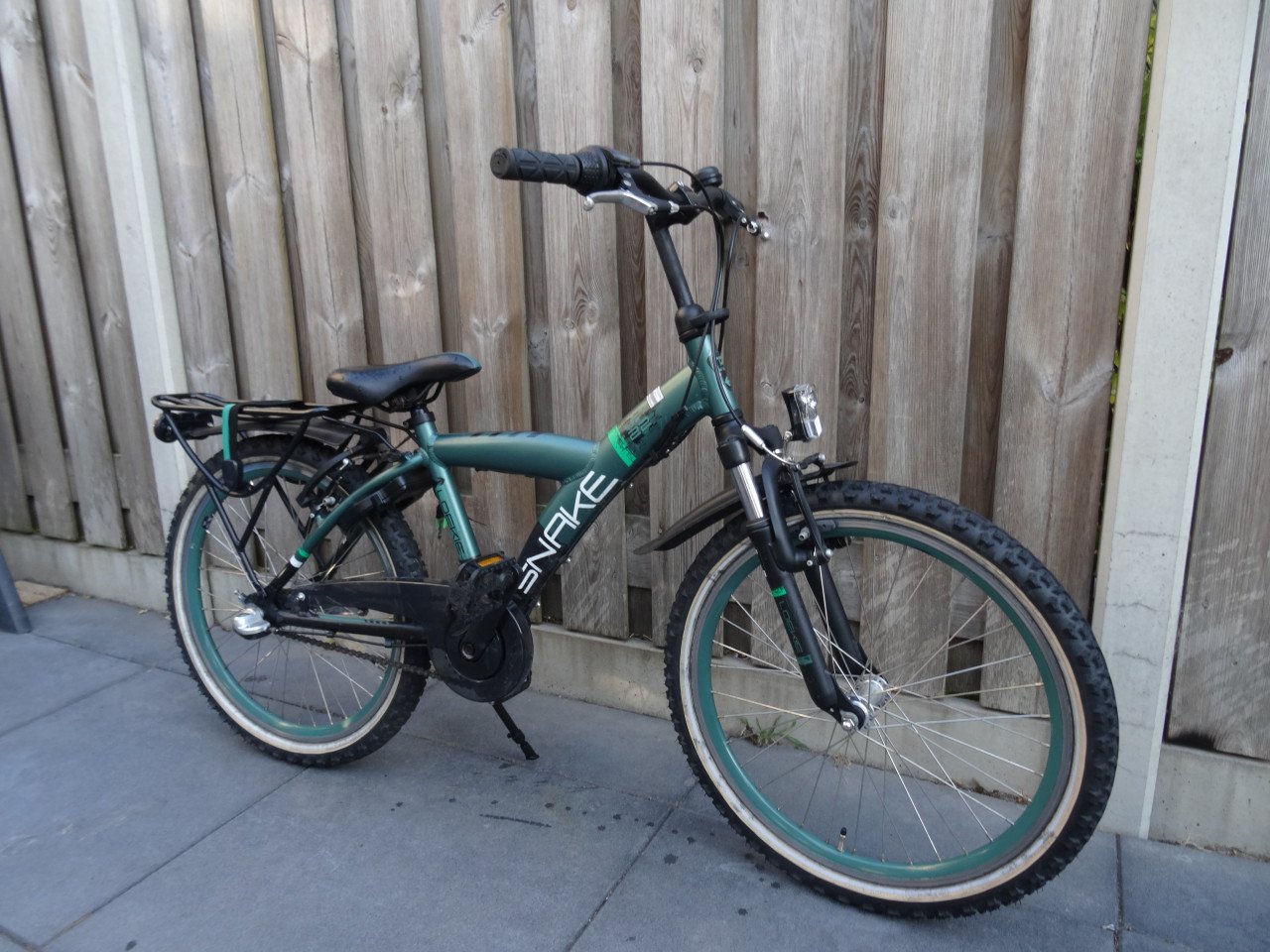 Loekie Snake 22 inch jongensfiets 3 versnellingen