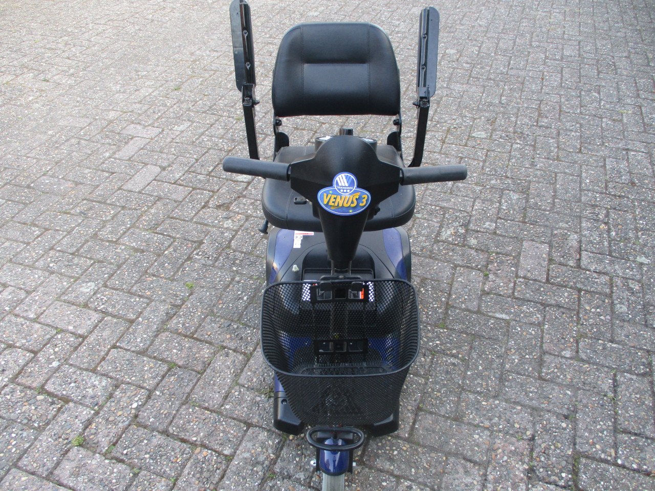 Zgan opvouwbare Venus 3wiel scootmobiel met nieuwe accu,s