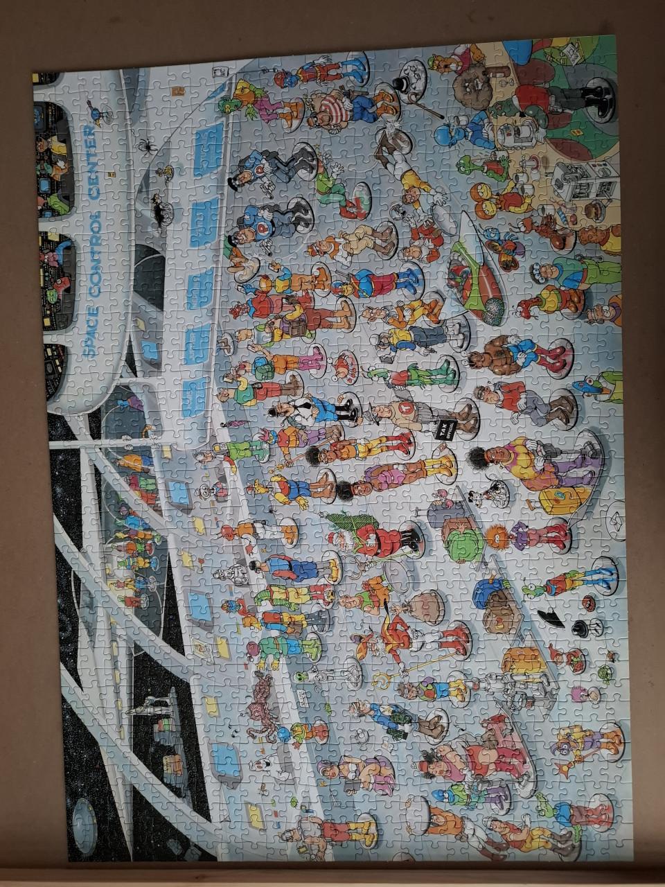 Jan van Haasteren puzzel  2 x 1000 stukjes