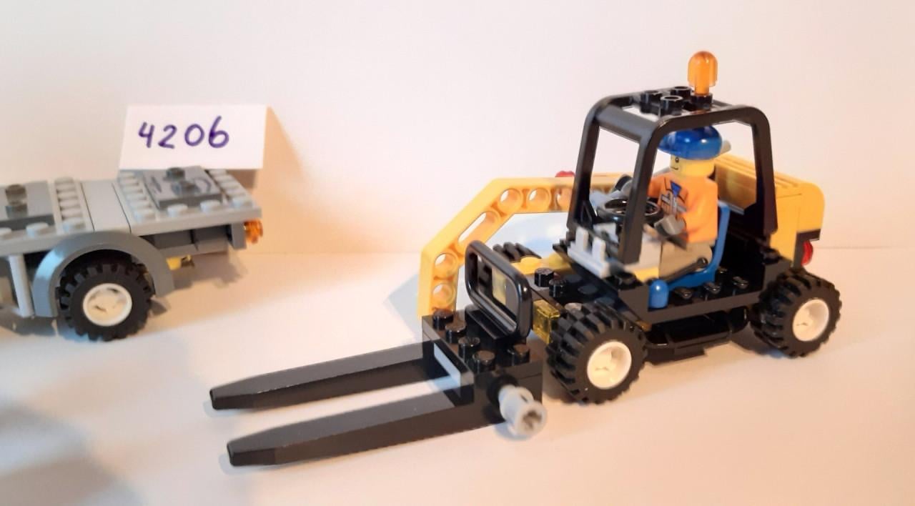 LEGO® City 4206:  Afvalverwerkingswagen + 3 minifiguren