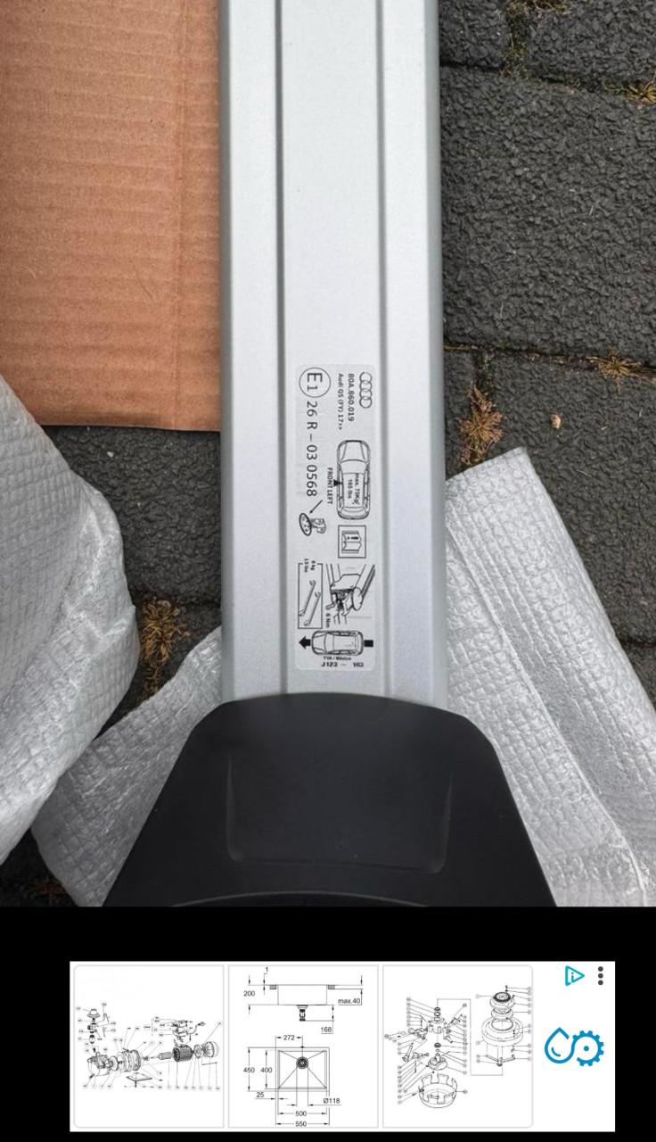 Audi Q5 dakdragers te koop (zo goed als nieuw!) 🚗