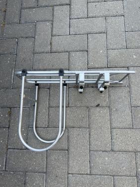 Te koop: bagagedrager verlenger om een Yepp fietsstoeltje icm fietstassen