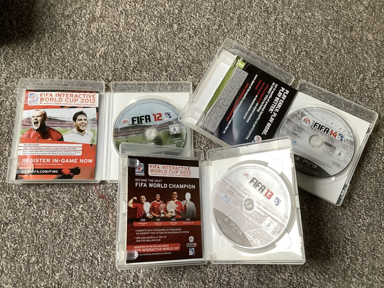 Voor de liefhebber, PS3 spellen Call of Duty, 5 verschillende games.