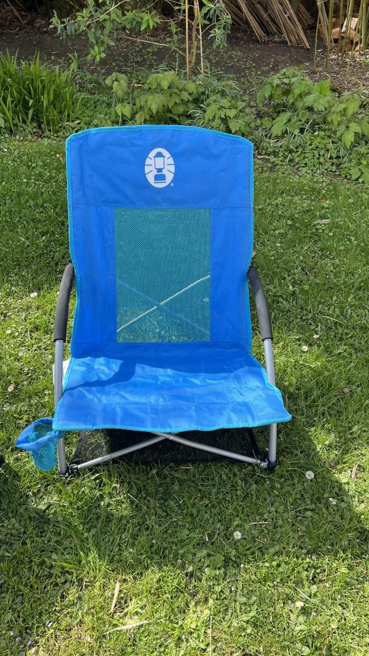 2 Coleman Low Sling strandstoelen