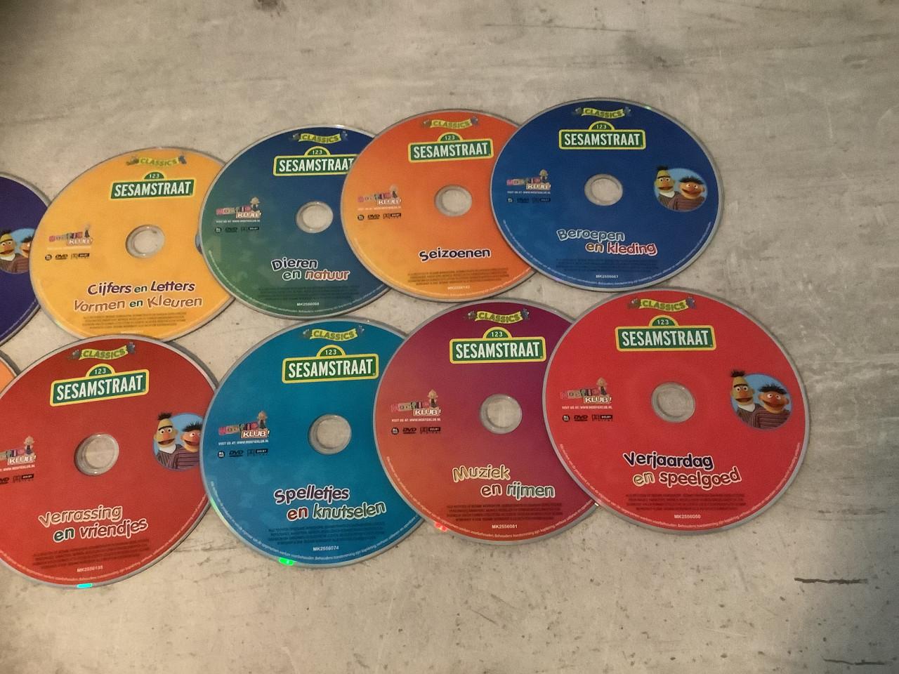 Sesamstraat - 10 DVD Box ( 10 cd’s)