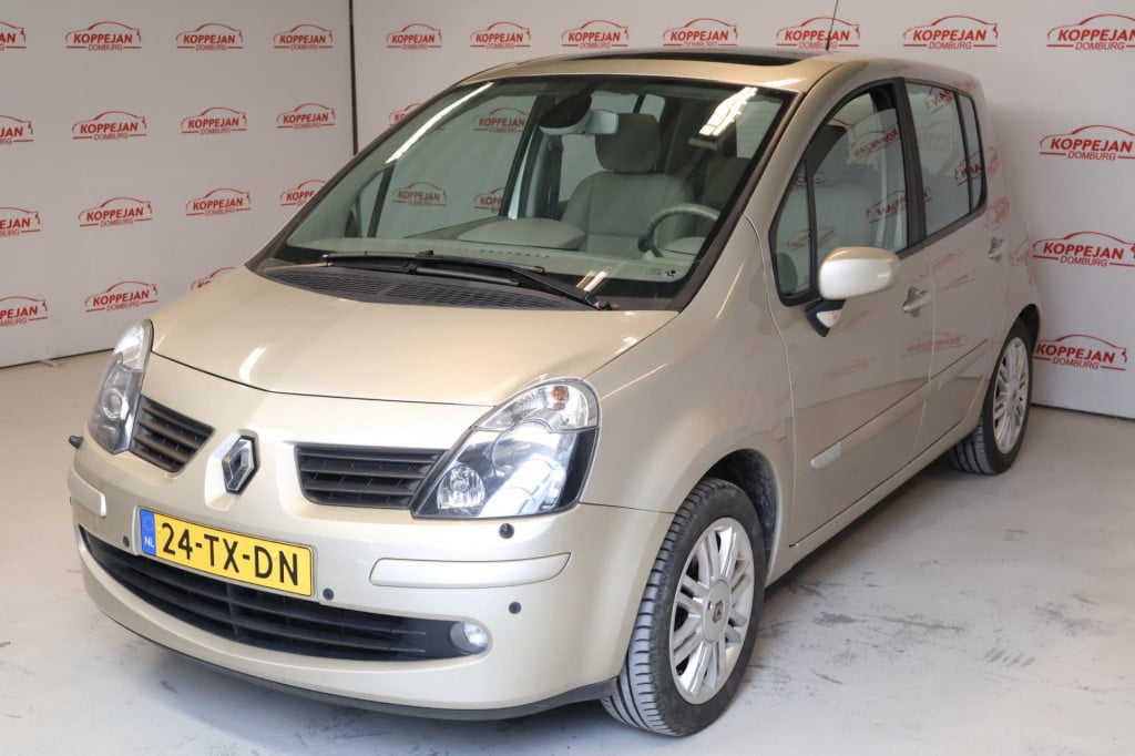Renault Modus 1.6-16v initiale nl auto, 2e eigenaar, nap, pdc v+a, trekhaak