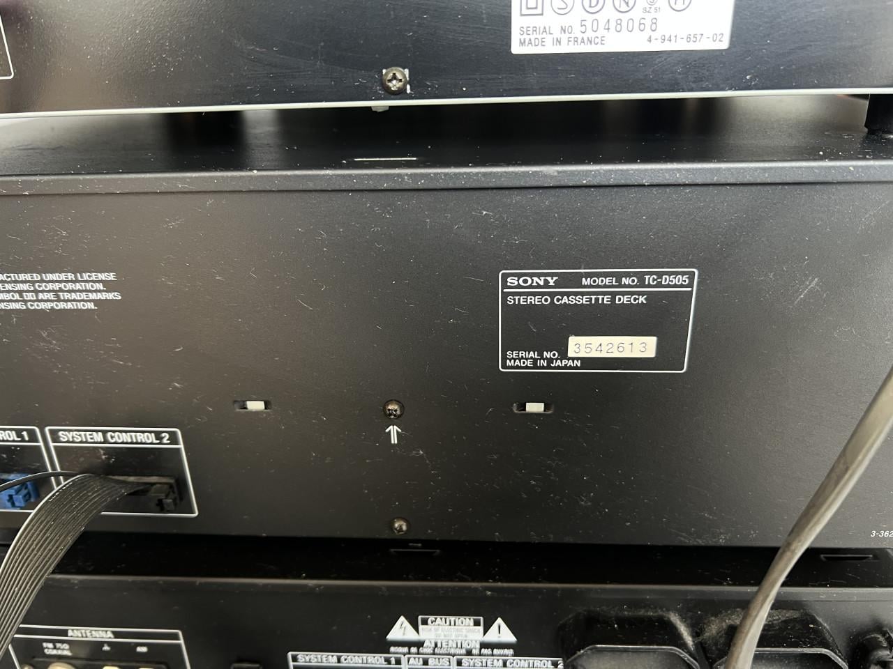 Sony LBT-D505 hifi stereosysteem met boxen afstandbedining