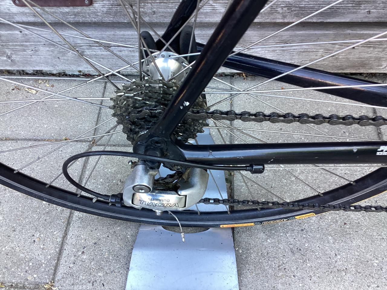 Jan Janssen racefiets 56 cm, met recht stuur, weinig gebruikt, 3x8 speed.