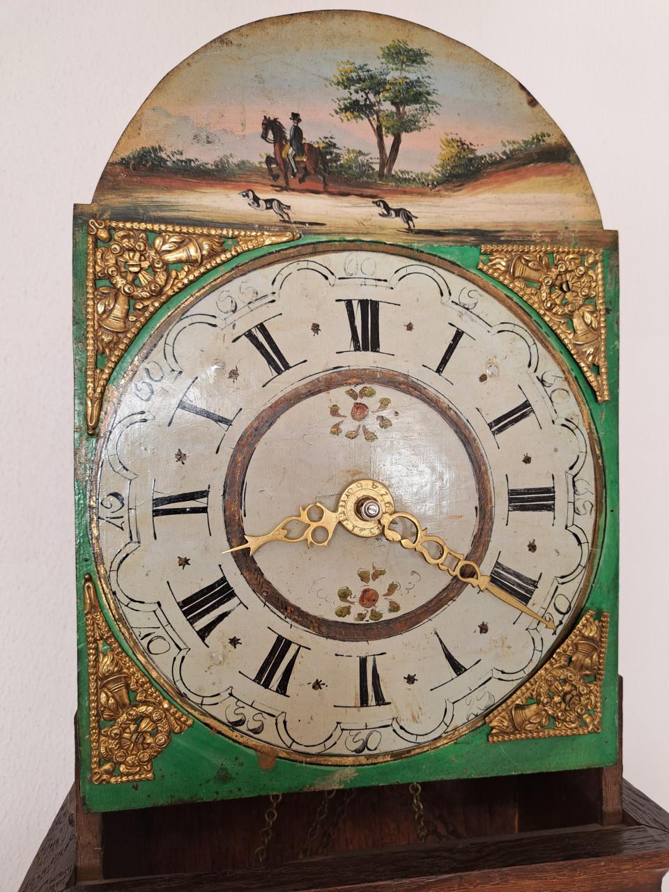 Antieke Friese Staartklok