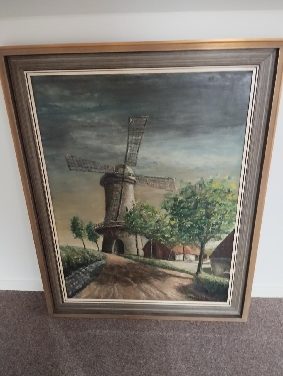 Olieverf schilderij