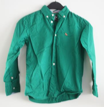 Groen overhemd maat 128