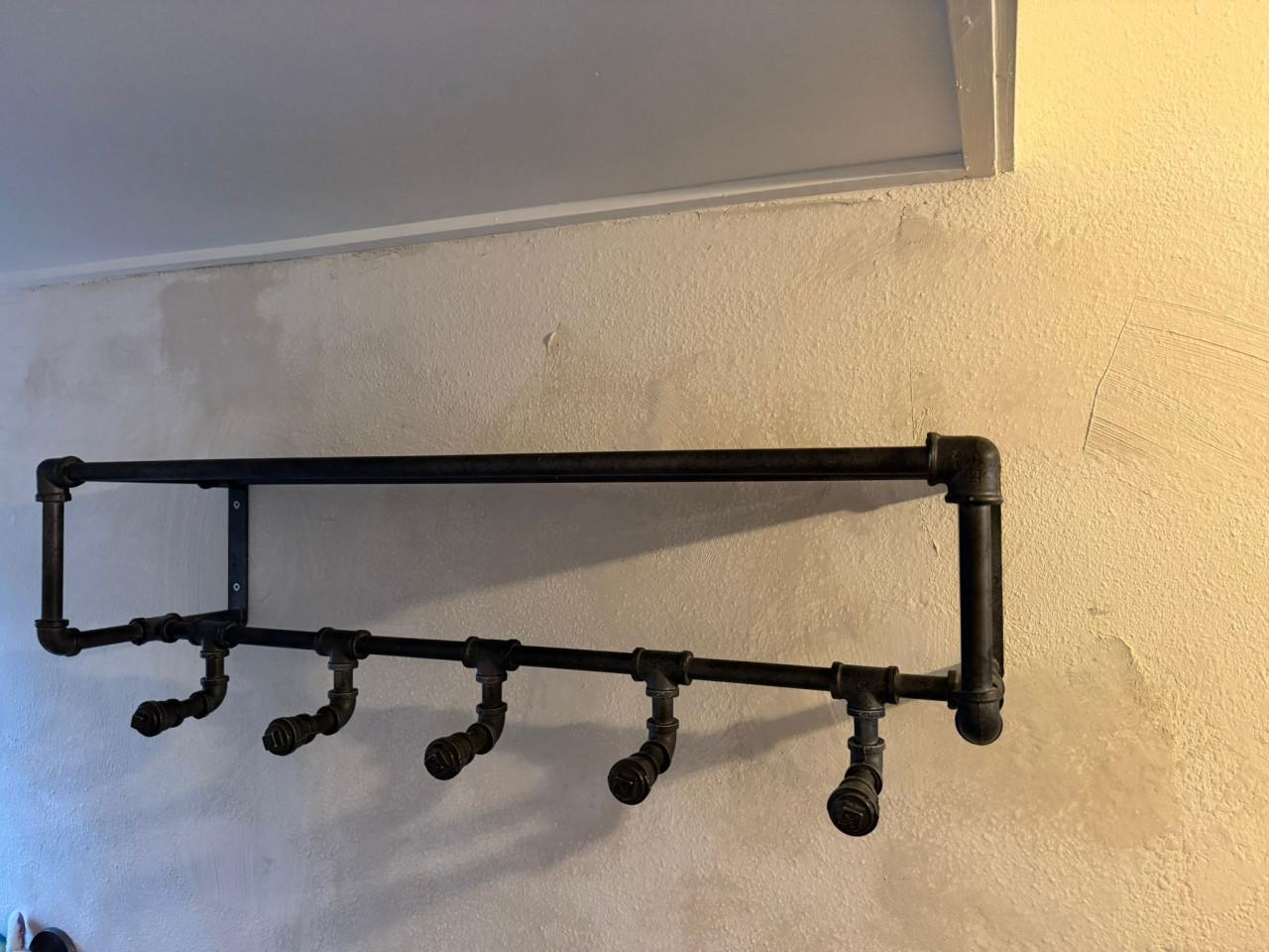 Industriële Wandkapstok - 34,5x10x9,5 cm