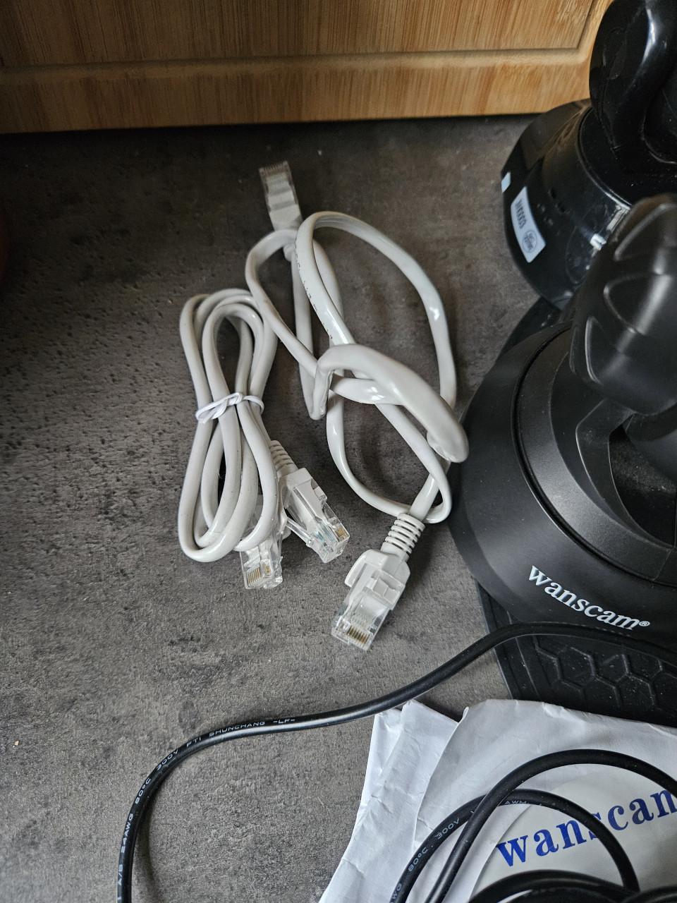 3 werkende Wanscam IP- Wifi veiligheids binnencameras..