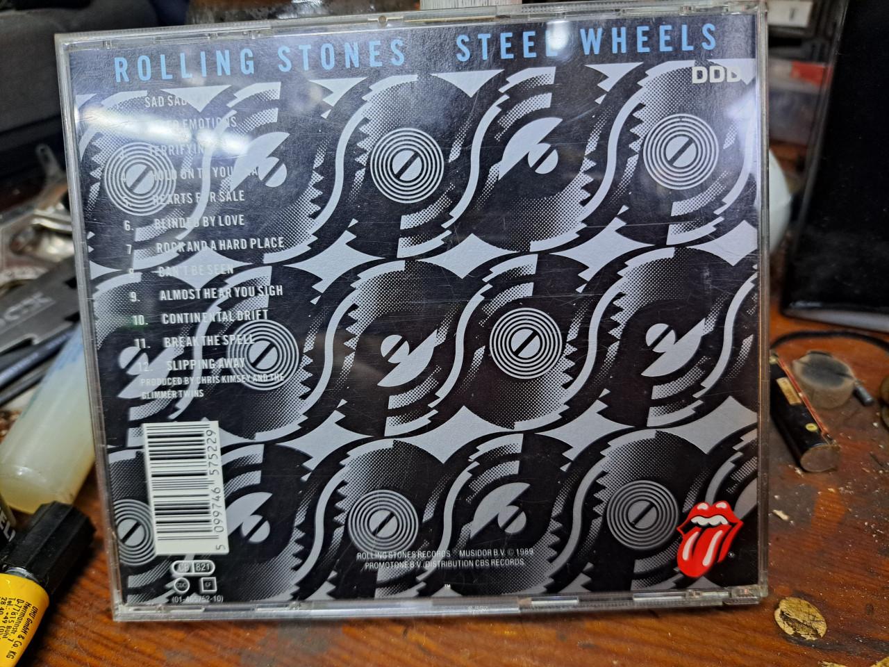 Cd Rolling Stones ,Steel Wheels