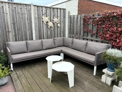 Tuin zithoek 225x255 taupe
