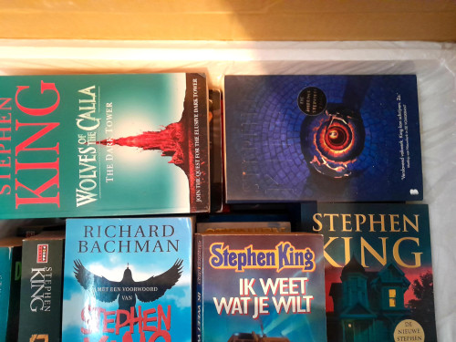 Boeken collectie Stephen King