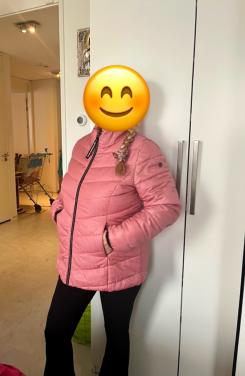 Super mooie jas van Taifun (rose) nieuw maat 44