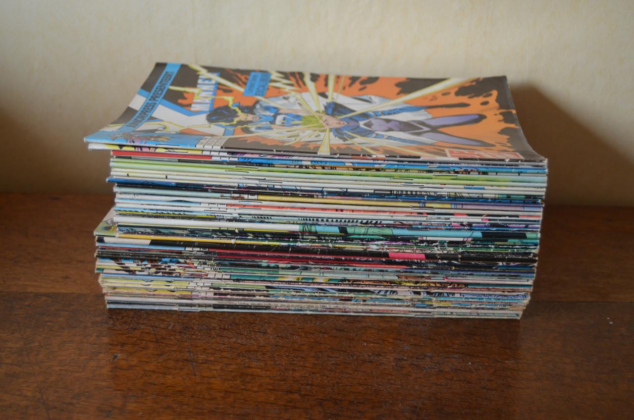 47 x Comics X - Men in redelijke staat. (+ nog een stapeltje)