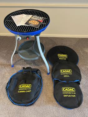 Complete Cadac Skottelbraai incl. toebehoren