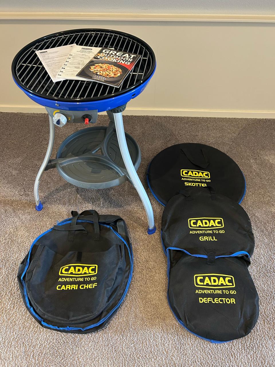 Complete Cadac Skottelbraai incl. toebehoren