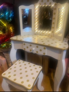 Kinder kaptafel met led