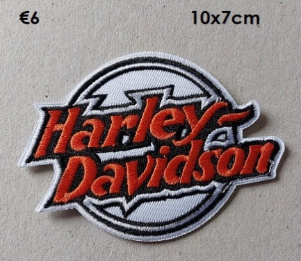 Harley Davidson Opnaai Patches
