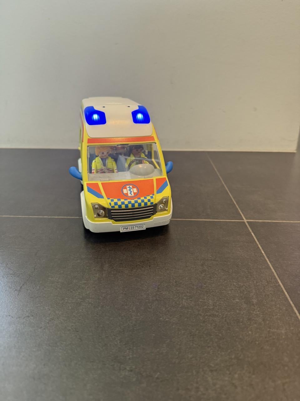 Playmobil traumaheli en ambulance