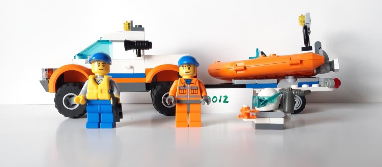 Lego 60012: 4x4 & Duikersboot + 2 minifiguren