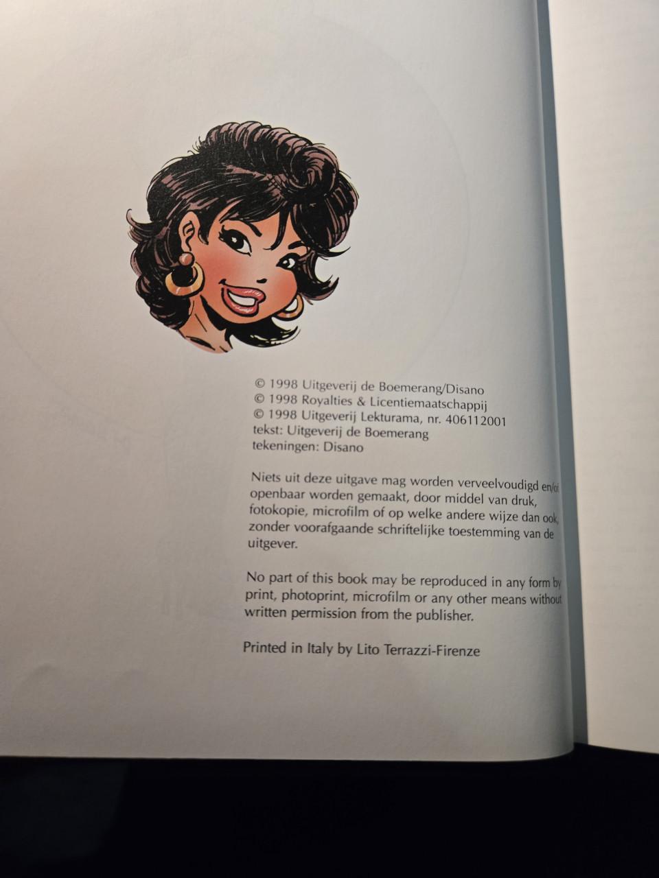 Rooie Oortjes Hardcover (Stripboek) Di Sano