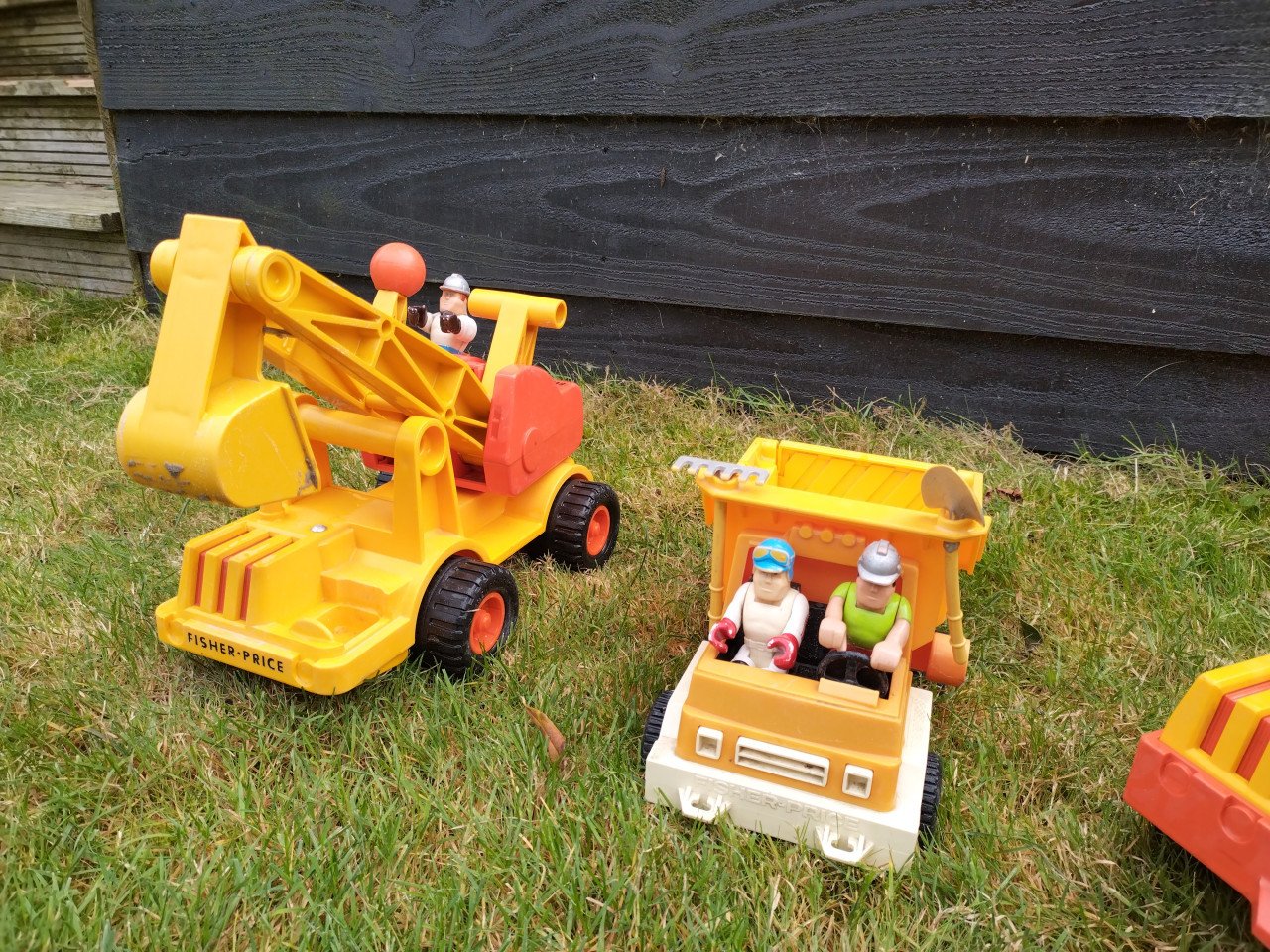 Fisher-price (zandbak) auto's