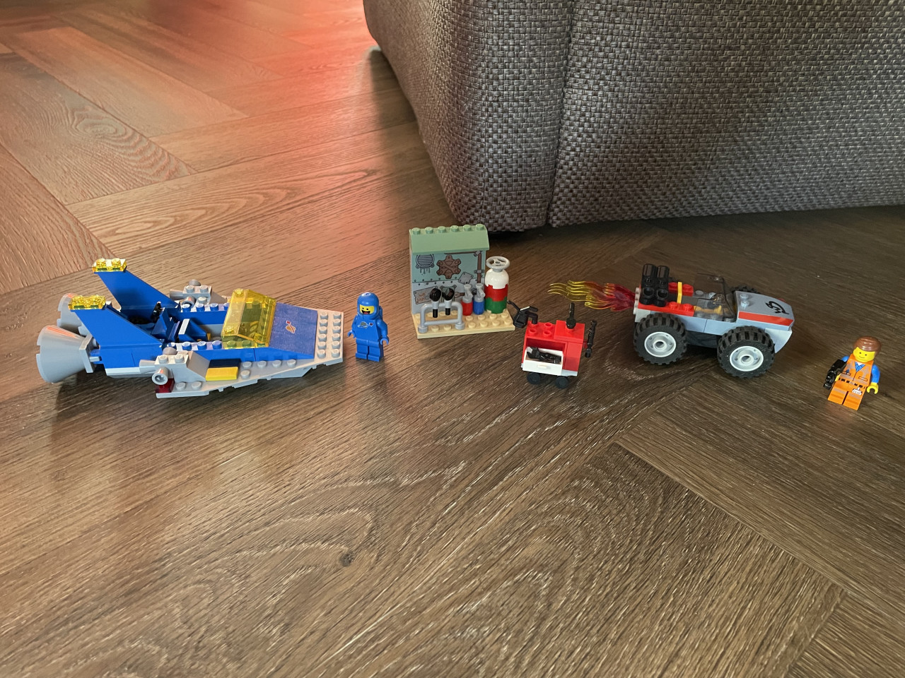 Lego Movie: Emmets en benny's bouw en reparatiewerkplaats