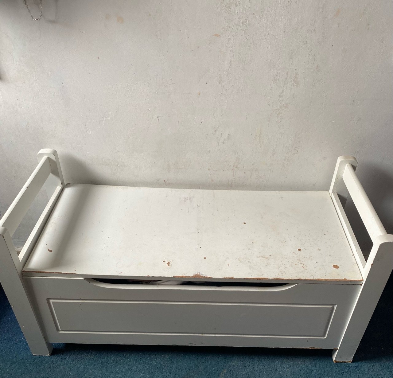 Opbergkist kinderbankje