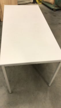 Tafel 160x75cm lichtgrijs
