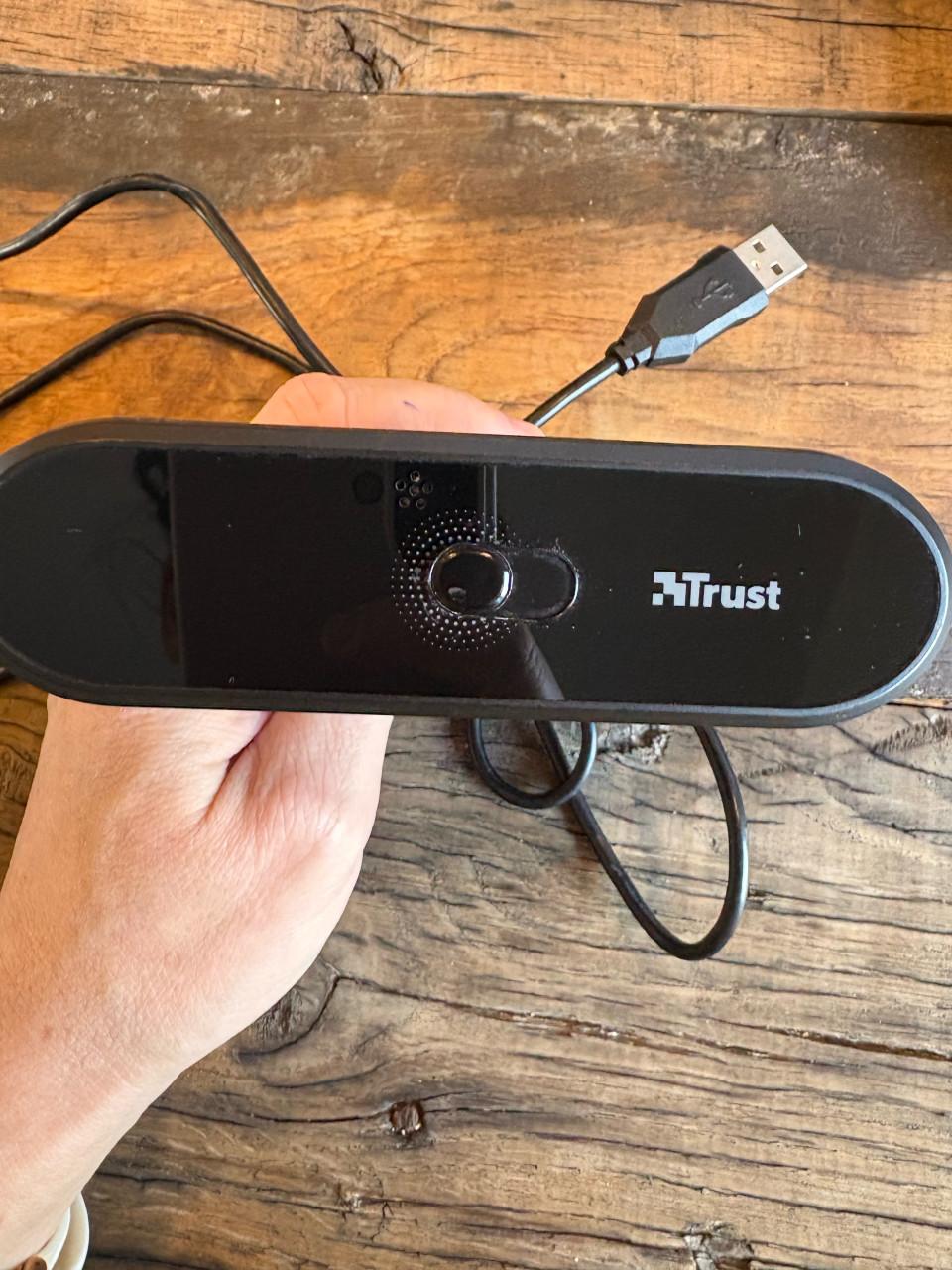 Trust Webcam 23637 met privacy schuif!