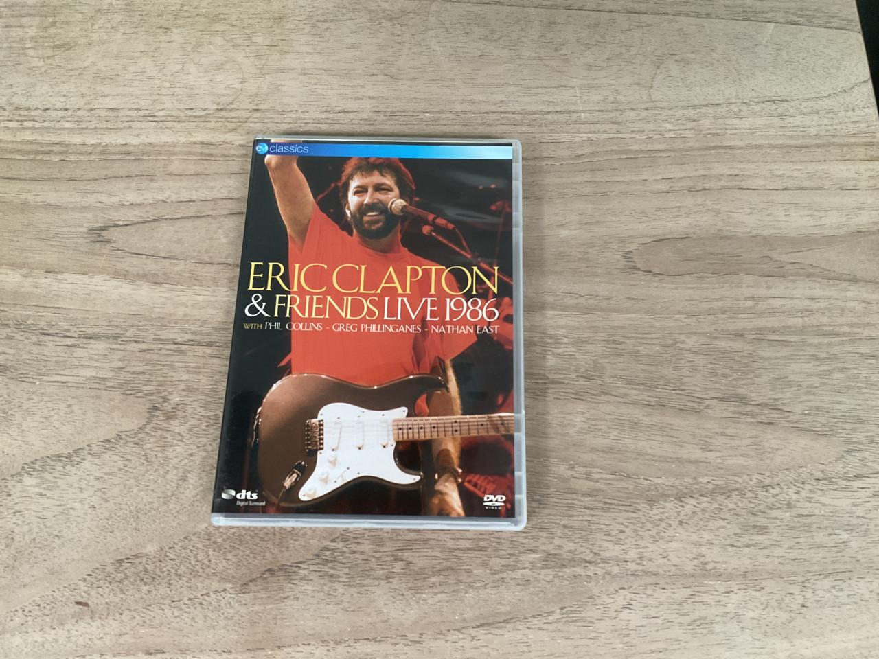 Eric Clapton + Cream dvd's.
