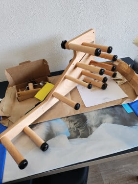 Lojan Inkle Loom (bandweefapparaat)