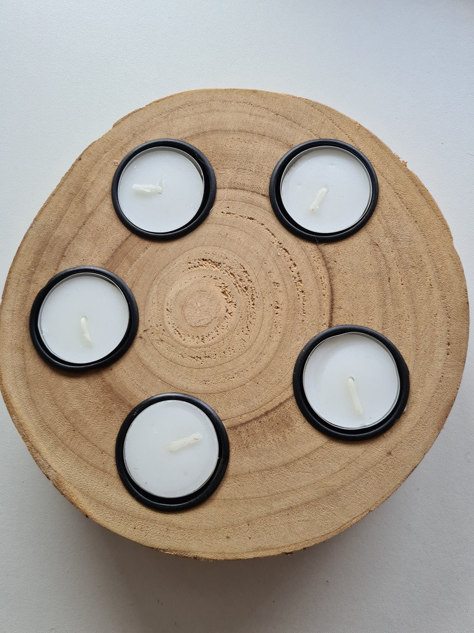 3 houders voor waxinelichtjes