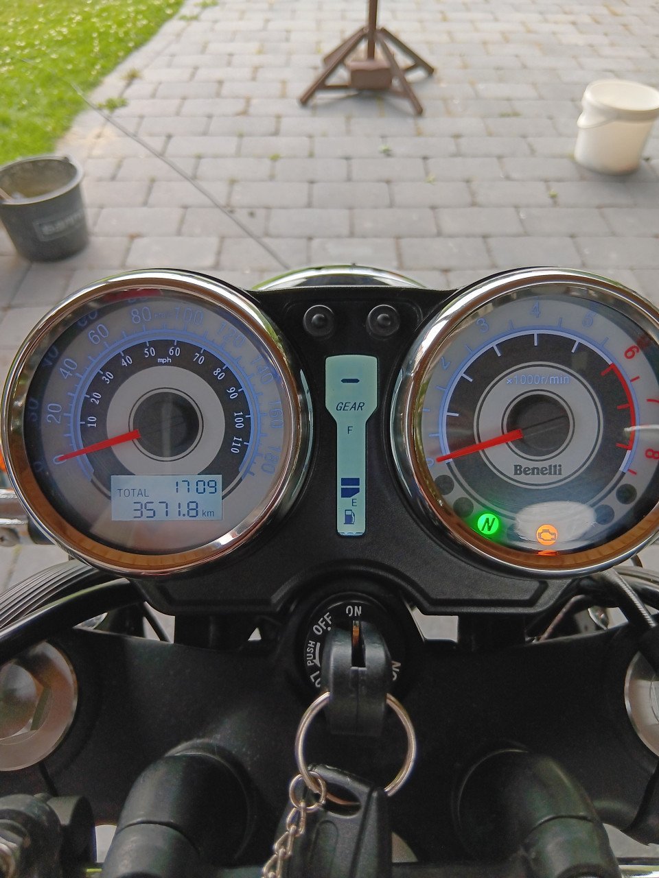 Motor Benelli Imperiale 400