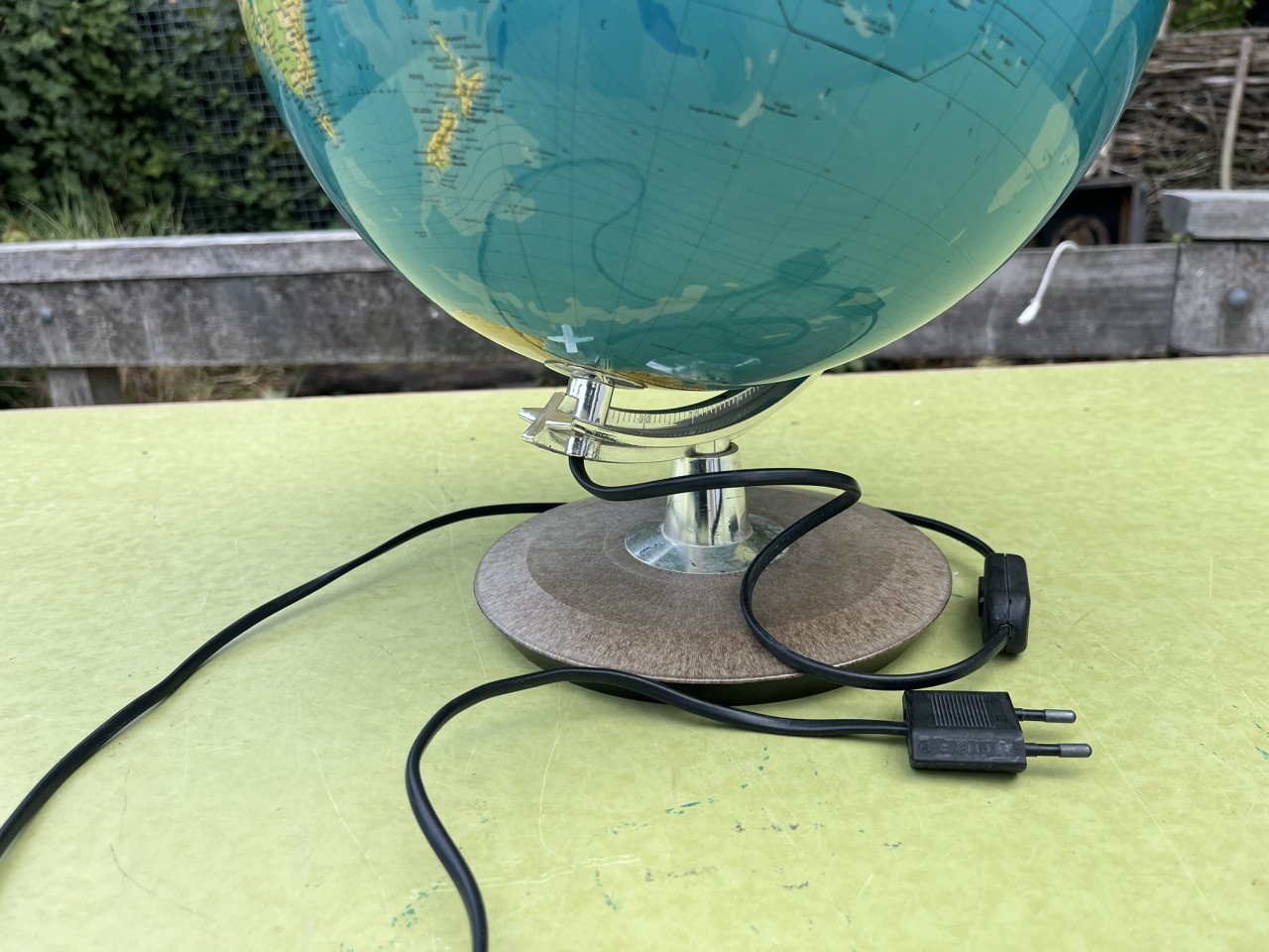 Wereldbol Globe met verlichting