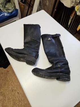 Leren paardrijd laarzen heren