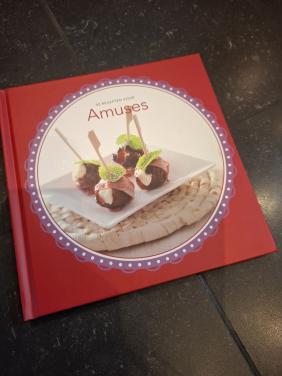 Kookboek amuses incl 6 amuse lepels