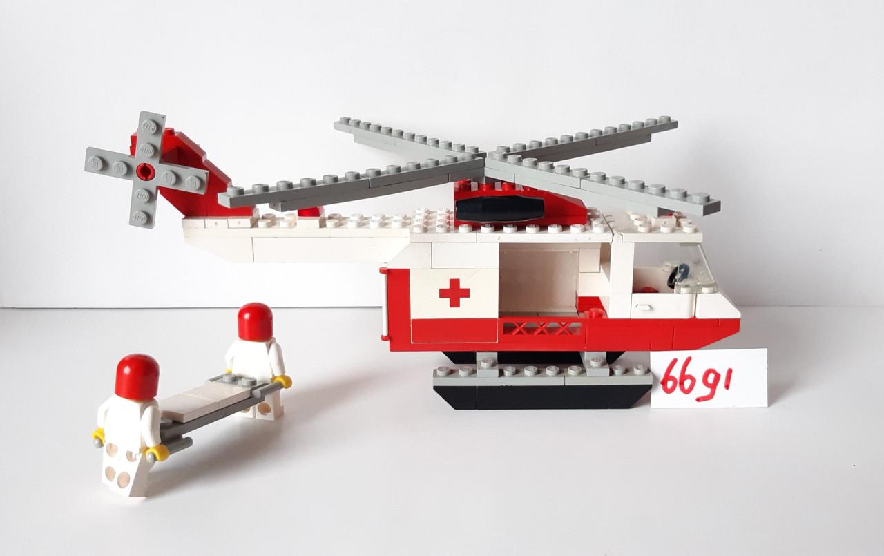 Lego Classic Town 6691: rode kruis helikopter