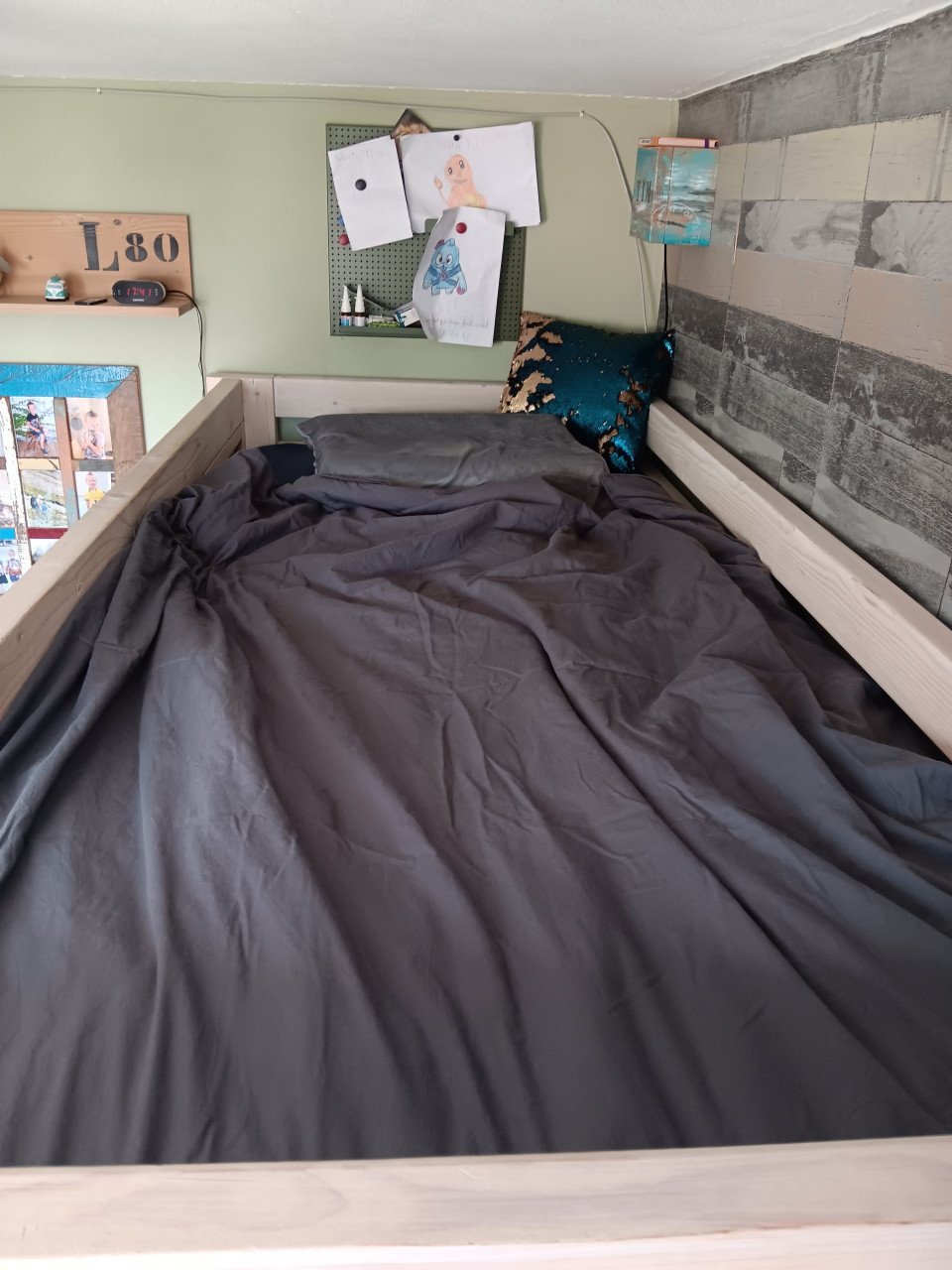 Steigerhouten Hoogslaper