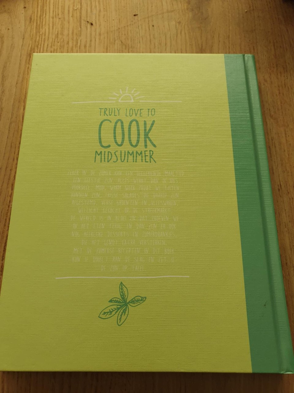 Floor van Dinteren - Midsummer Cookbook