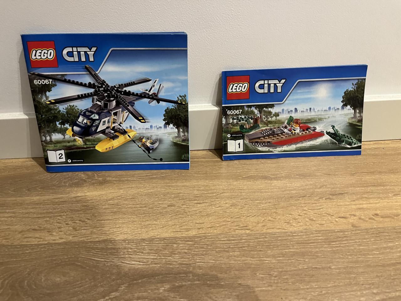 Lego helikopter achtervolging