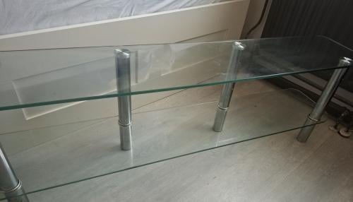 Glazen tv meubel