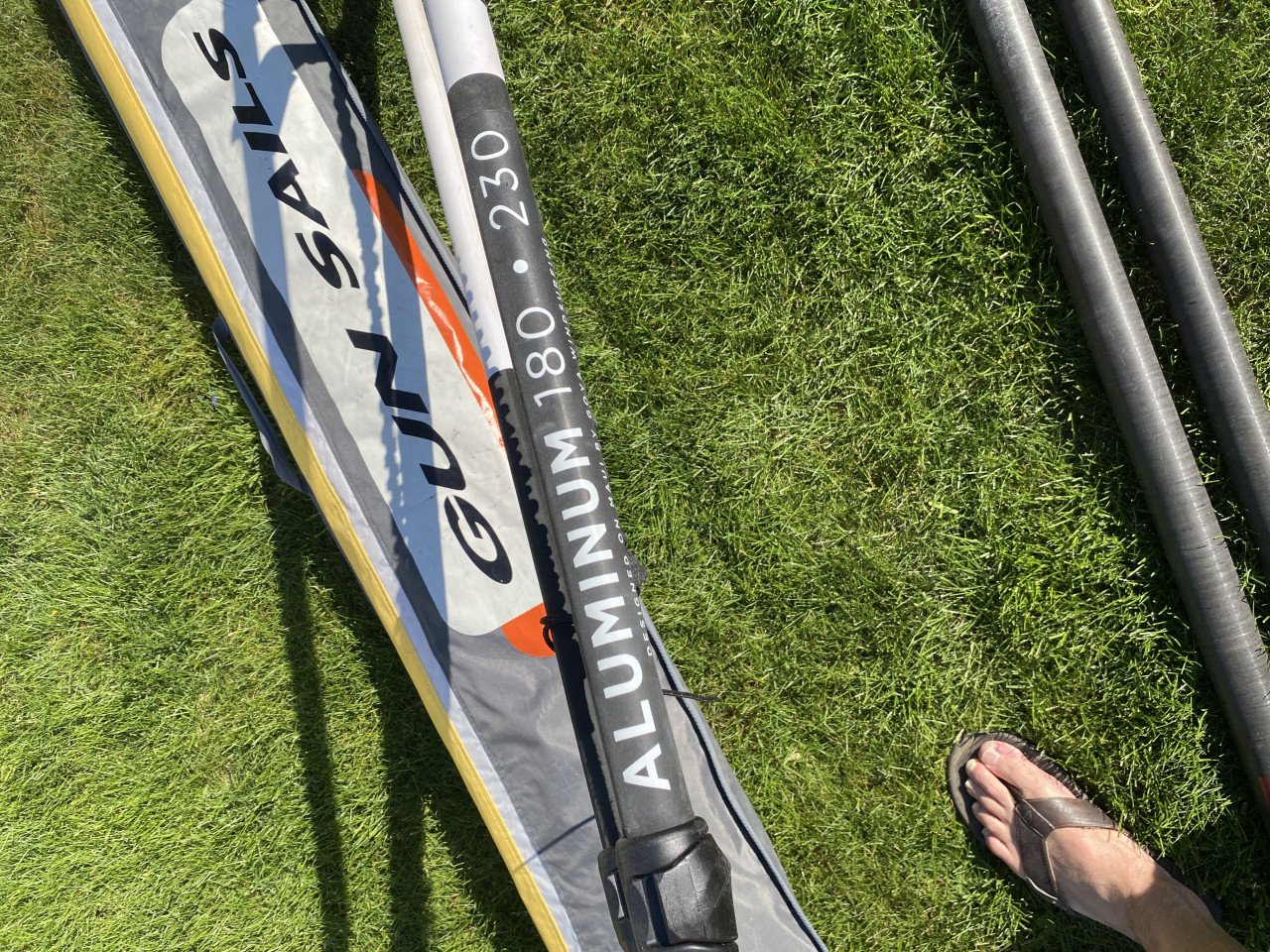 Gun sails 8.1 m2 (set)