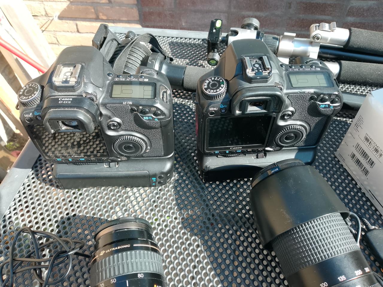 Te koop Canon 40d  zeer uitgebreid