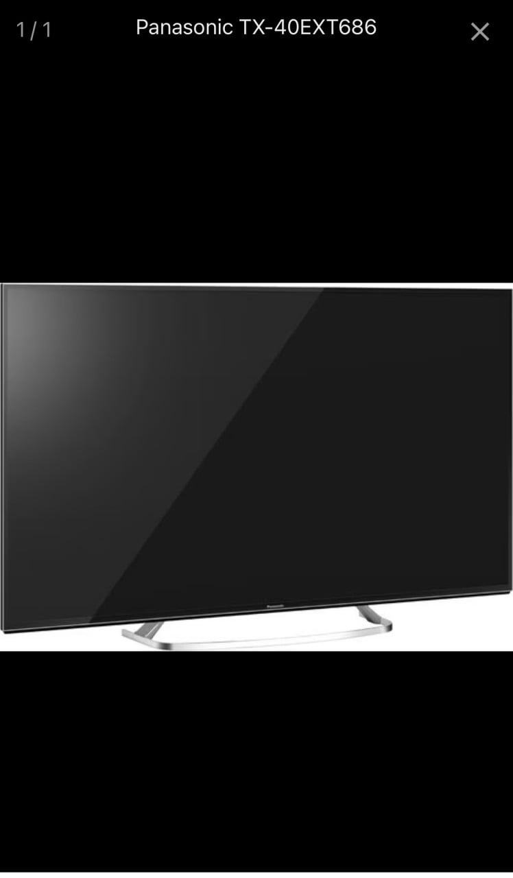 Panasonic TV 40 inch zwart/zilver